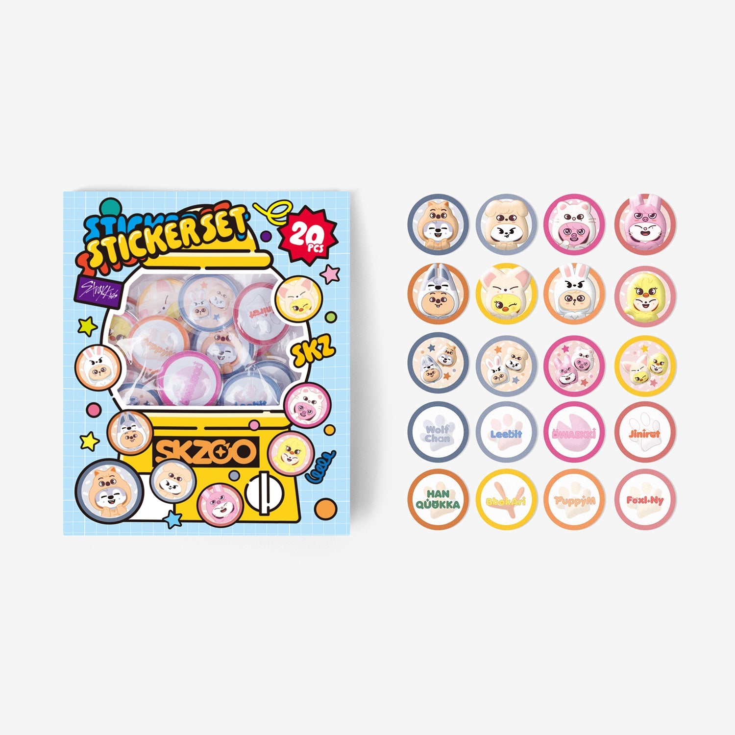 STICKER SET (20PIECES) / Stray Kids『Fan Connecting 2024 