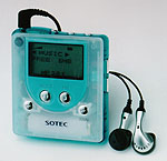 MP3プレーヤー MP301 スケルトンボディ MP3プレーヤー MP301