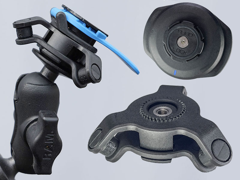 バイクの振動でスマートフォンのカメラが故障!? QUAD LOCKで予防だッ