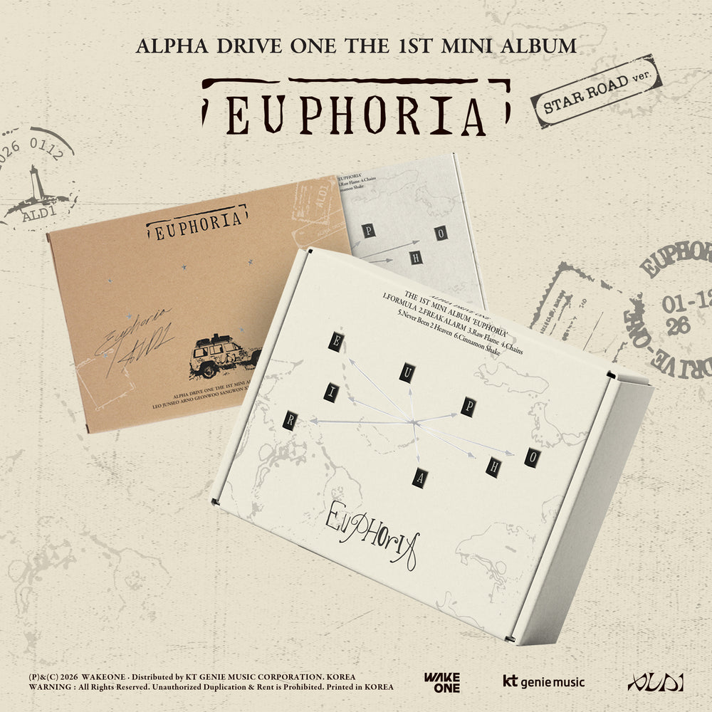 ALPHA DRIVE ONE - EUPHORIA (STAR ROAD ver.) – Kpop Planet Global