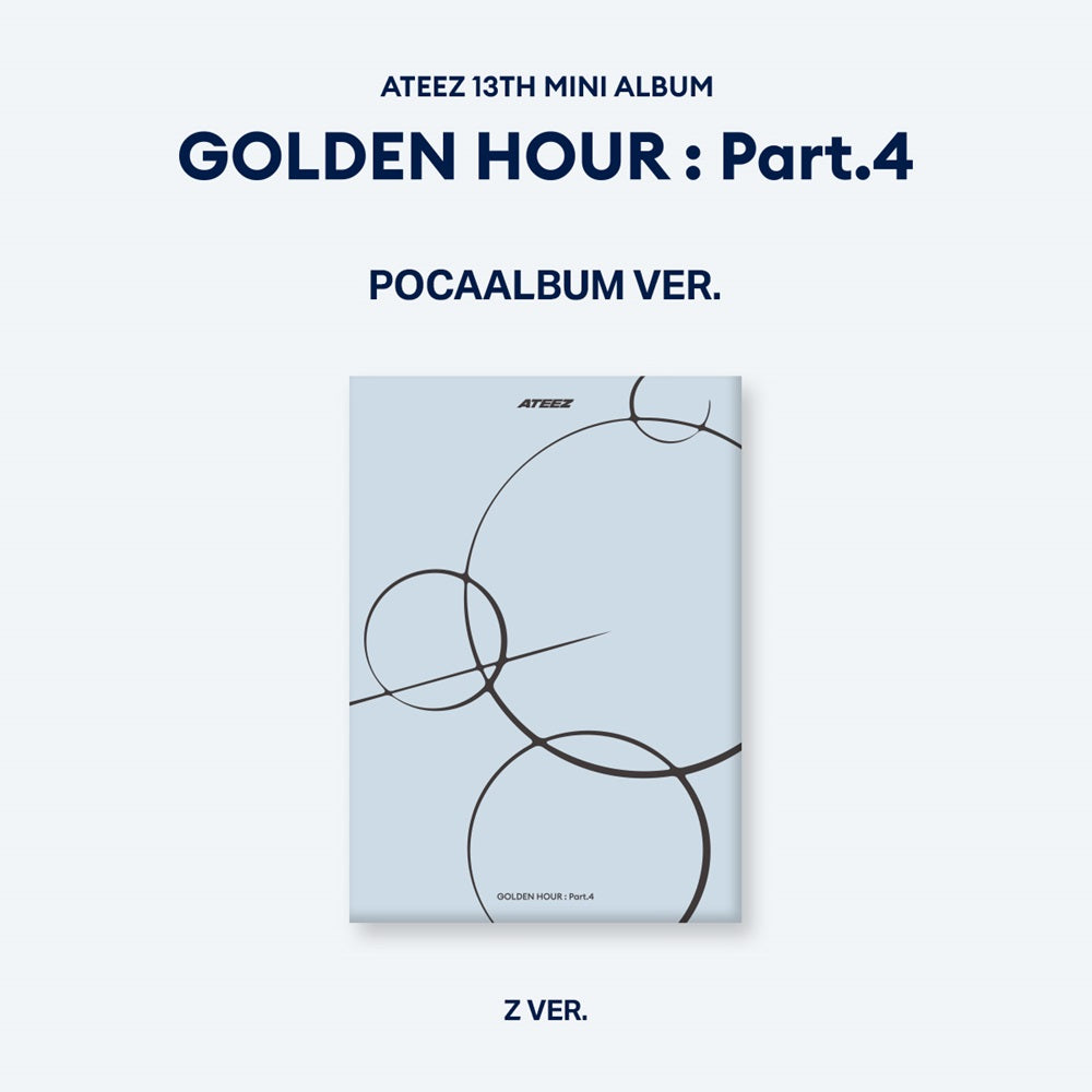 ATEEZ - GOLDEN HOUR : Part.4 (POCAALBUM ver.) – Kpop Planet Global