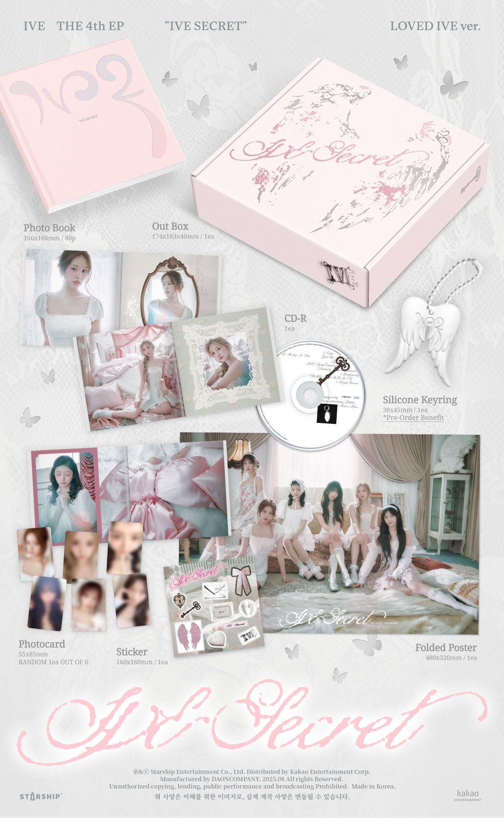 IVE - IVE SECRET (LOVED IVE ver.) – Kpop Planet Global