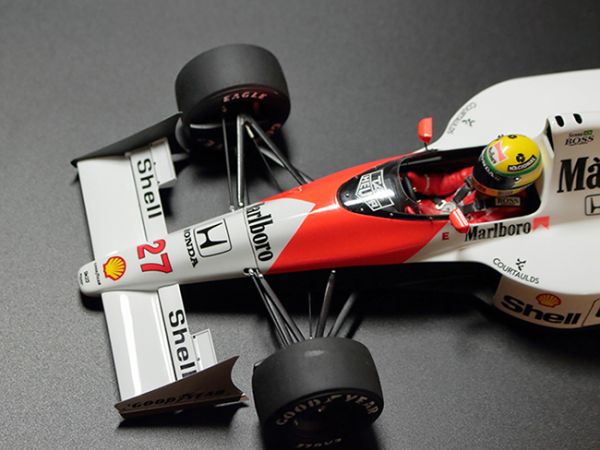 1/20 Tamiya McLaren MP4/5B 完成 | Kenji's Scale Model Workshop