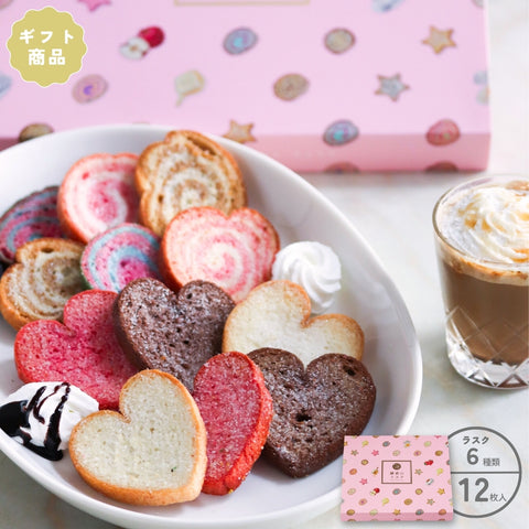 ギフトセット ピンク 6種（12枚入） – 鎌倉山ラスク