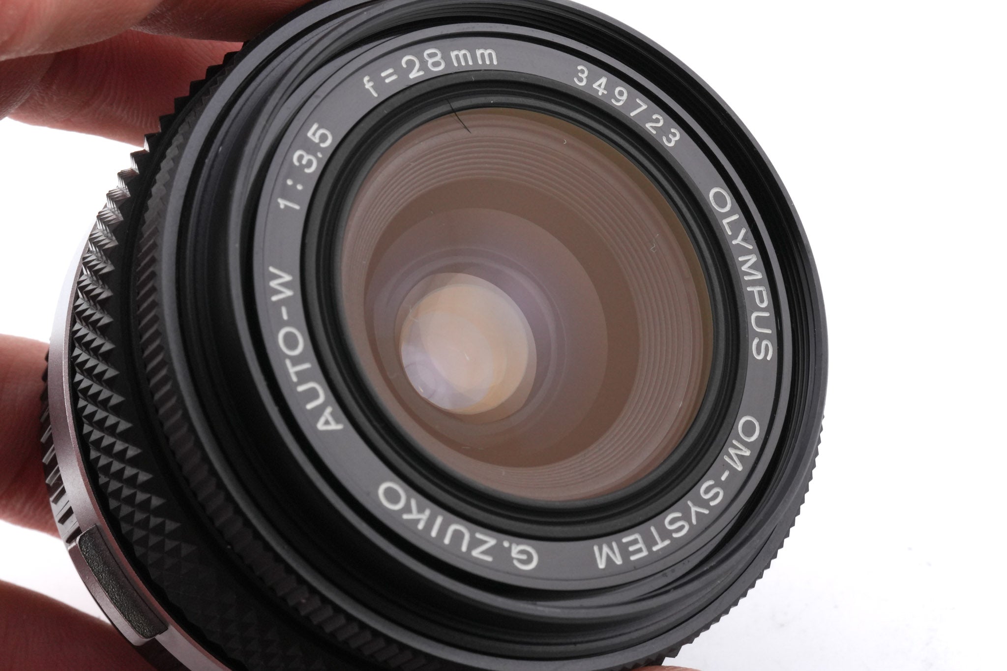 ☆腐食なし！良品☆OLYMPUS OM-1 28mm F3.5 ＃482 Olympus G.Zuiko