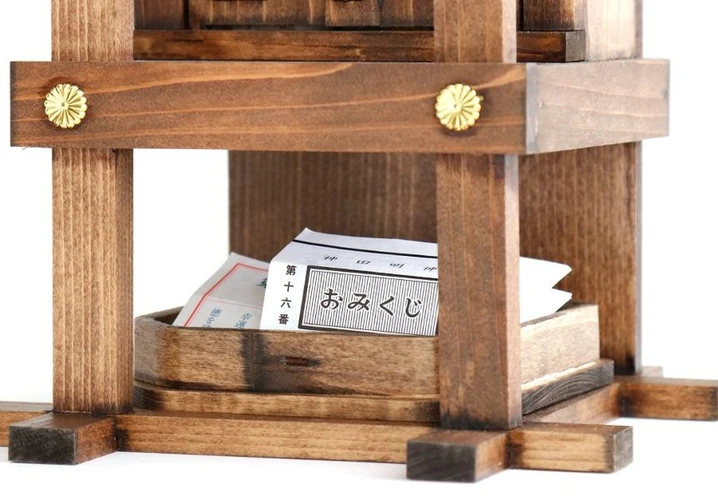 お守り祠 家具調仕上げ 焦茶 神棚｜神棚・神具 やまこう【公式