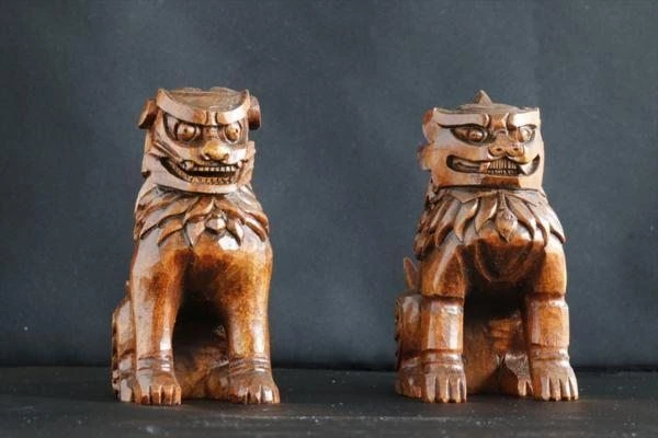 手彫り 狛犬 家具調 神具｜神棚・神具 やまこう【公式オンラインショップ】