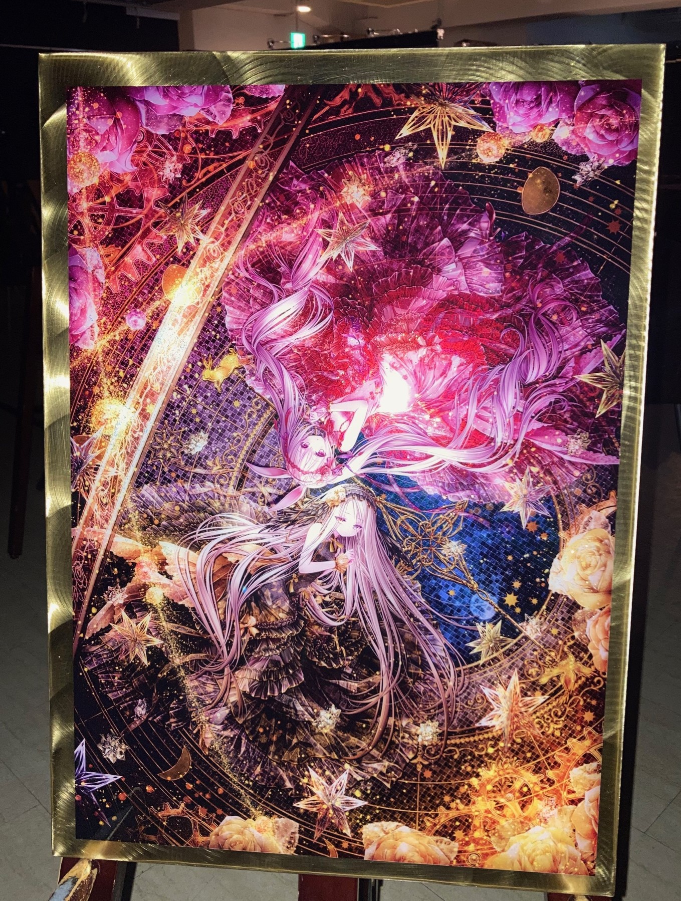 てぃんくる先生 新作版画紹介！！『金烏玉兎の渾天儀』 | 神絵祭2023