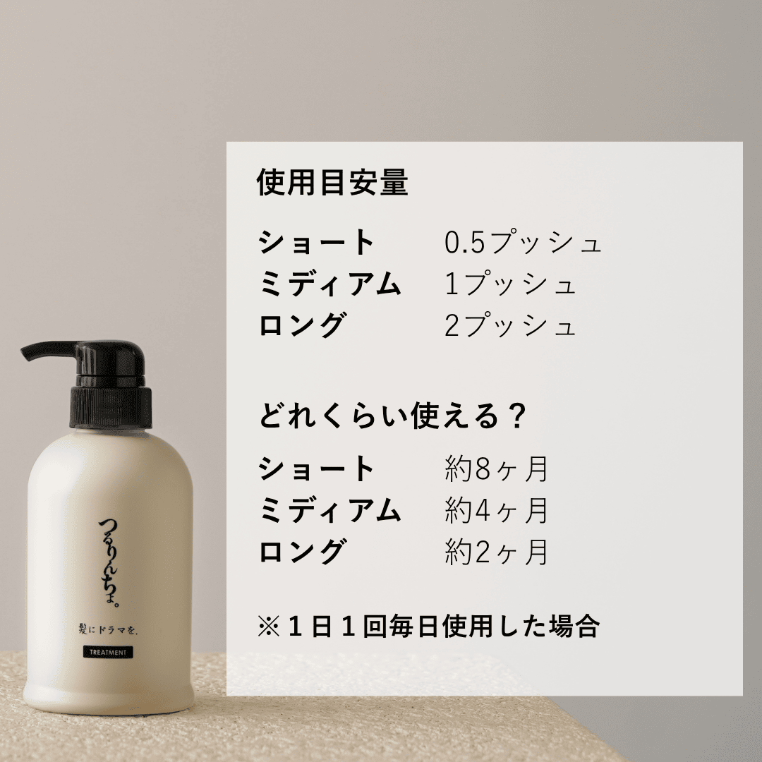 セット】つるりんちょ。シャンプー＆トリートメント（ボトル） | 髪に