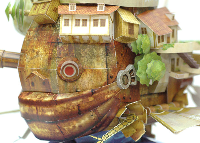 ハウルの動く城 ペーパークラフト | 株式会社紙宇宙