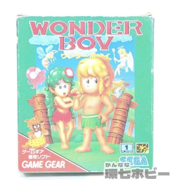 GG】セガ ワンダーボーイ 箱・説明書有 ゲームギア ソフト 参考買取