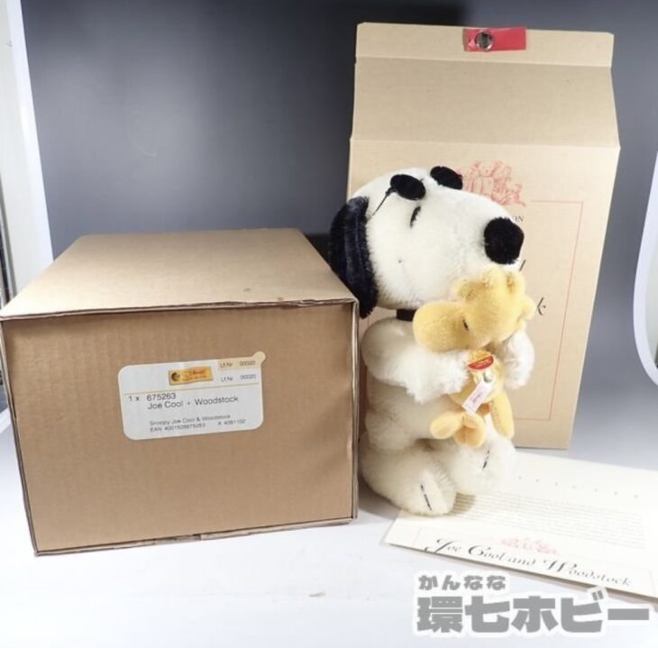 限定品 シュタイフ スヌーピー ウッドストック ジョークール