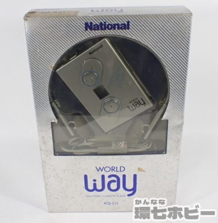 新品未使用 National ナショナル RQ-SJ1 ポータブル カセット