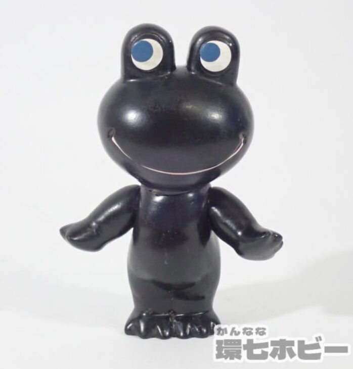 コルゲンコーワ ケロちゃん 黒 ソフビ 人形 参考買取価格 ｜買取専門店
