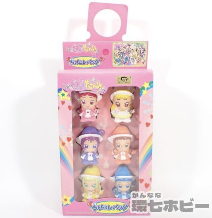 未使用 ユタカ おジャ魔女どれみ ドッカーン! ちびコレバッグ 指人形