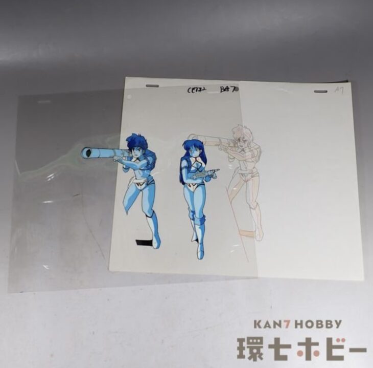 アニメ史に残る名作：ダーティペアの当時物セル画・動画の価値と買取