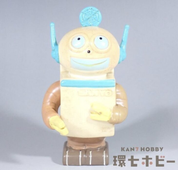 三洋電機 サンヨー 洗濯機ロボット ソフビ 貯金箱 参考買取価格 ｜買取