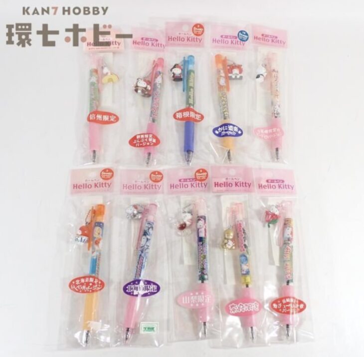 サンリオご当地キティのボールペンコレクションをお譲りいただきました