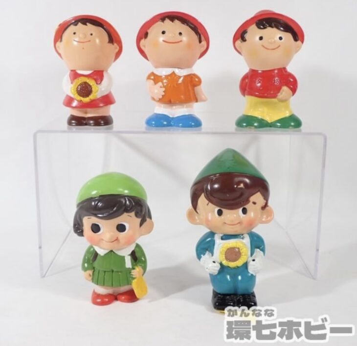 第一銀行 ちばぎん スター坊や スターちゃん ひまわりちゃん ソフビ