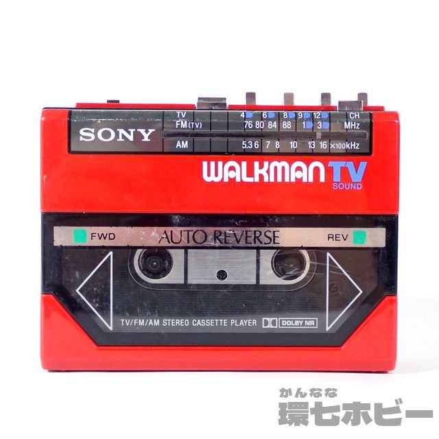 買取実績有】SONY ソニー WM-F55 ウォークマン レッド 参考買取価格