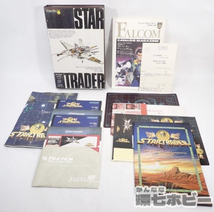 PC-9801 Falcom 日本ファルコム スタートレーダー PCソフト 参考買取