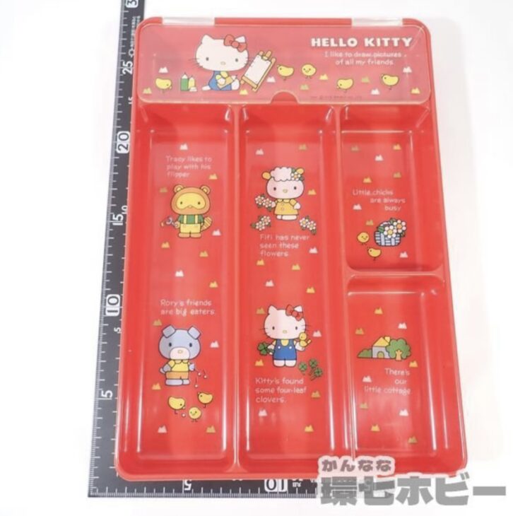 平成キティ ハローキティ レトロ缶 収納 ヴィンテージ 2009 サンリオ
