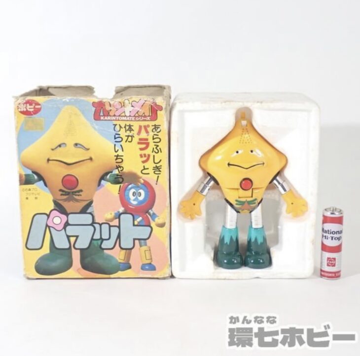 昭和レトロなロボットおもちゃ】ポピー製 バッテンロボ丸 カリント