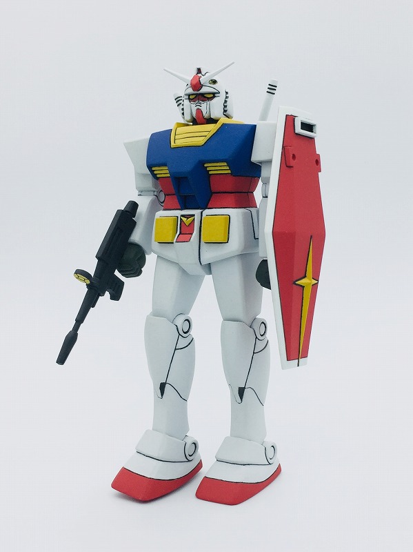 旧キット ファースト ガンダム 1/144 RX-78-2 ガンプラ 塗装済み 完成