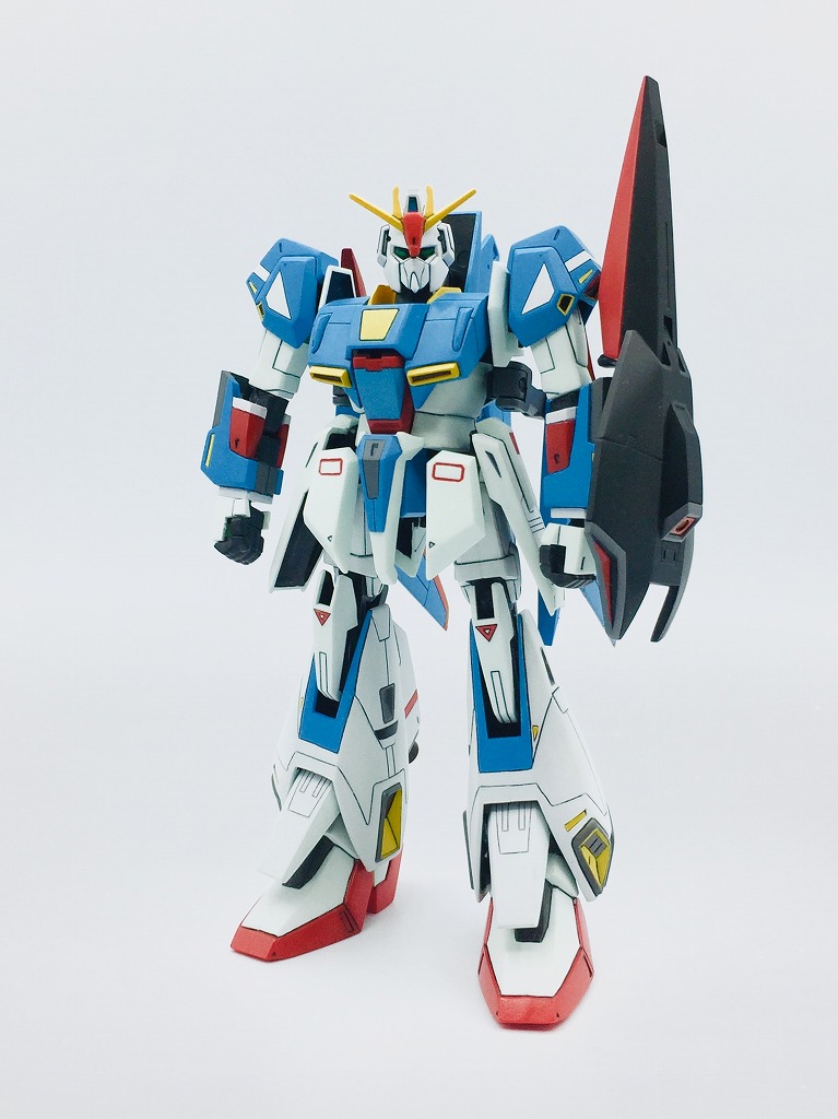 旧キット 絶版 HG 1/144 Zガンダム ウェーブシューター ガンプラ 塗装