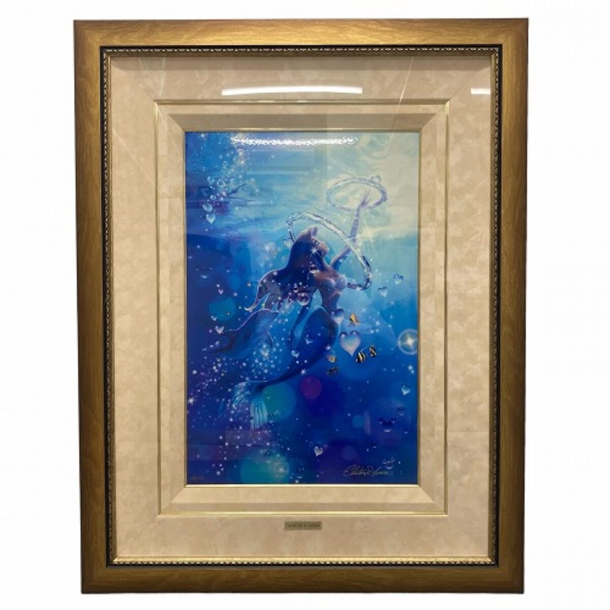 高額融資】【クリスチャンラッセン】ディズニー リーチングフォーラブ