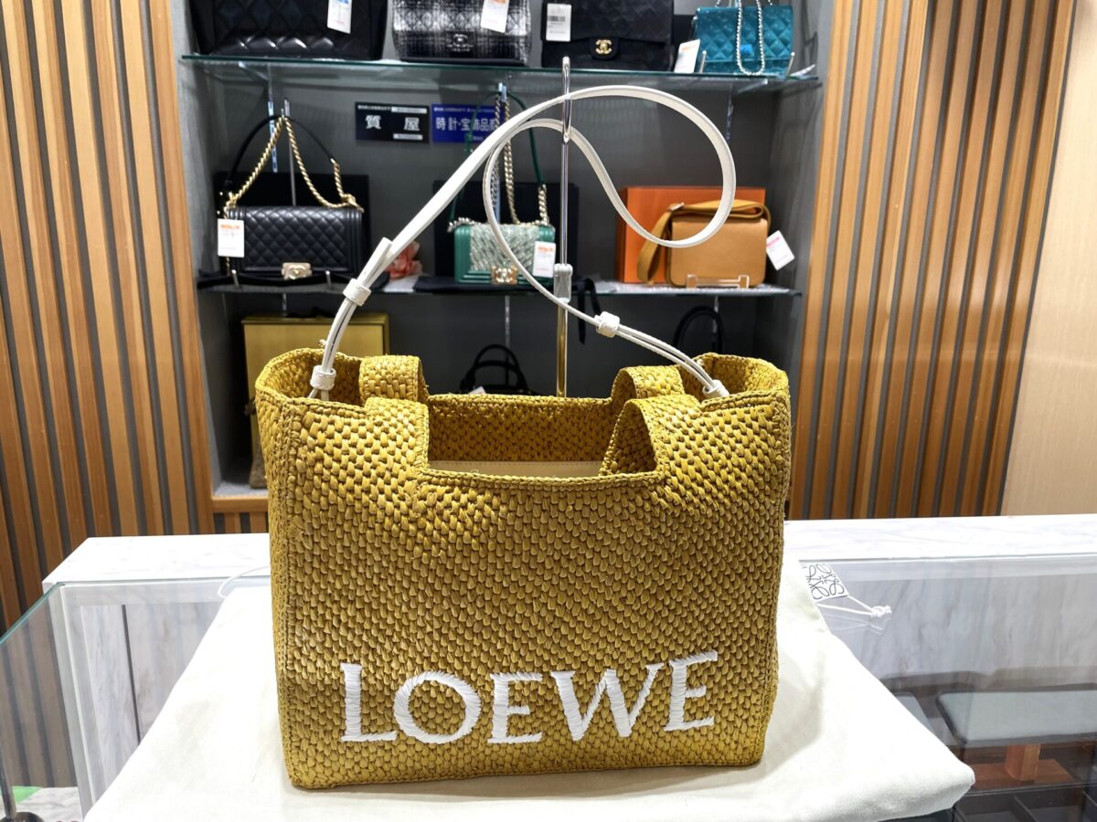 ロエベ かごバッグ 人気急上昇中！】ロエベ フォント トート