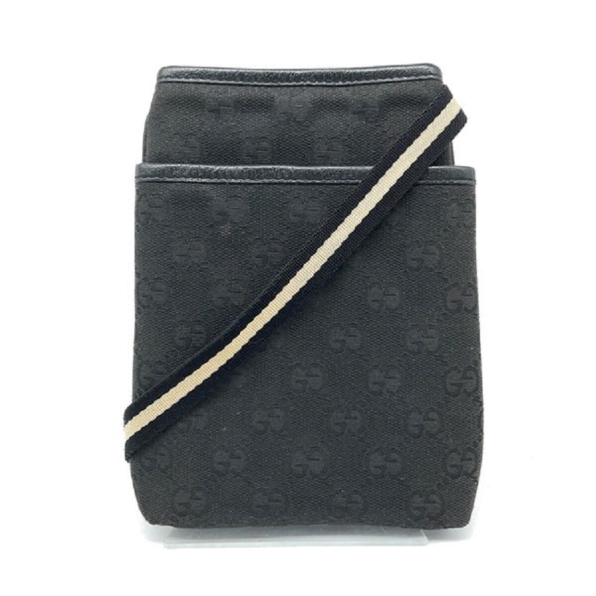 GUCCI グッチ 141863 GGﾐﾆショルダーバッグ ポシェット GGキャンバス