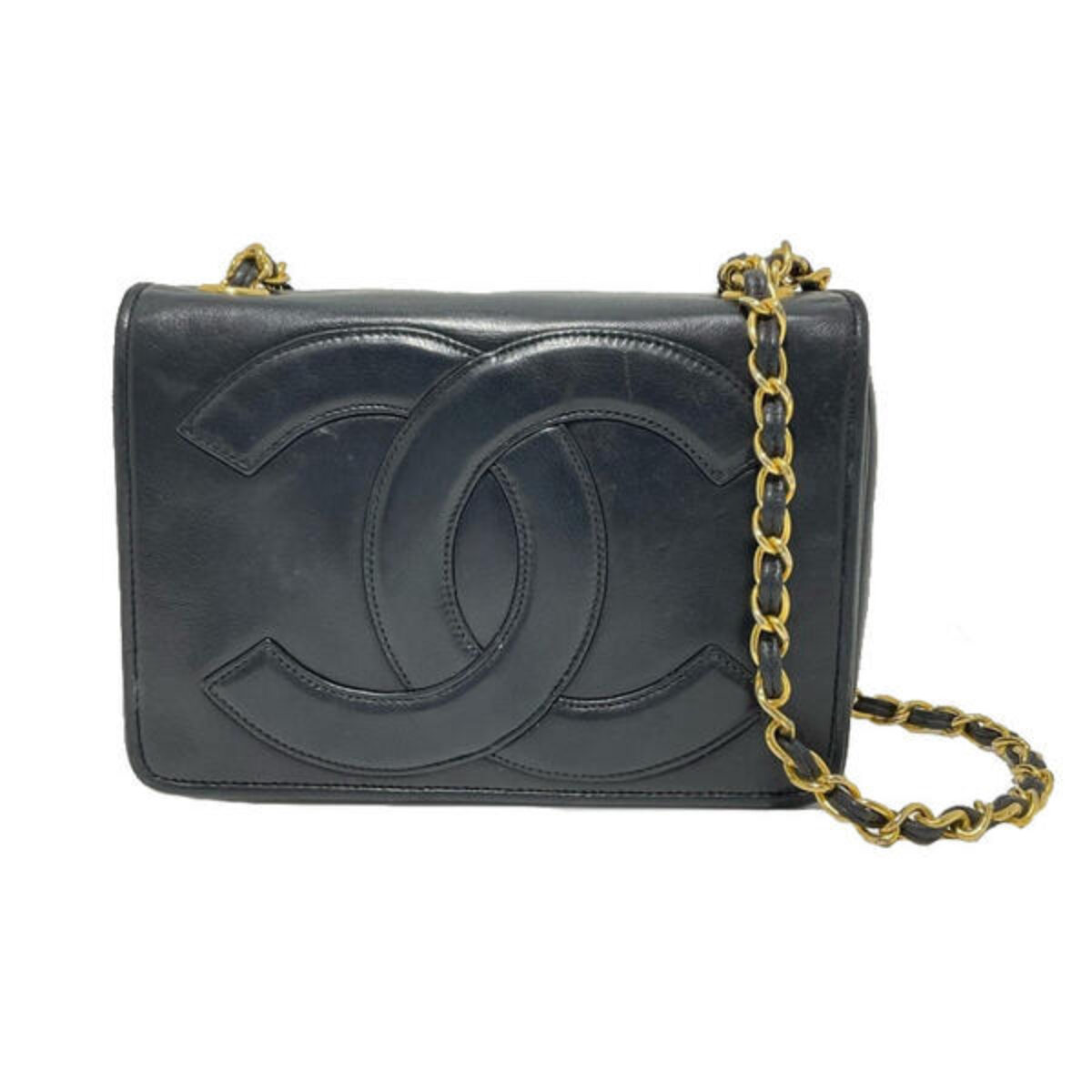 CHANEL シャネル チェーンショルダーバッグ デカココマーク