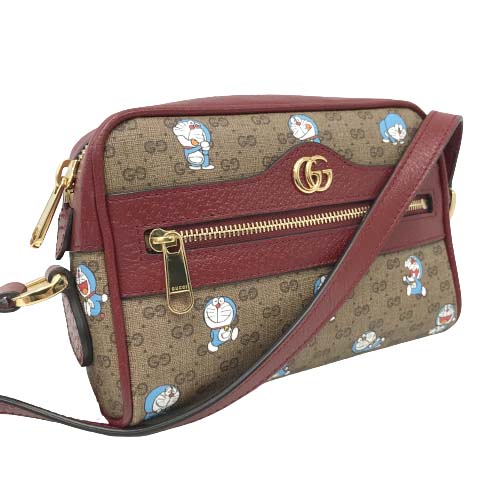 ほぼ未使用品】 グッチ 647784 ドラえもんコラボ ミニショルダーバッグ