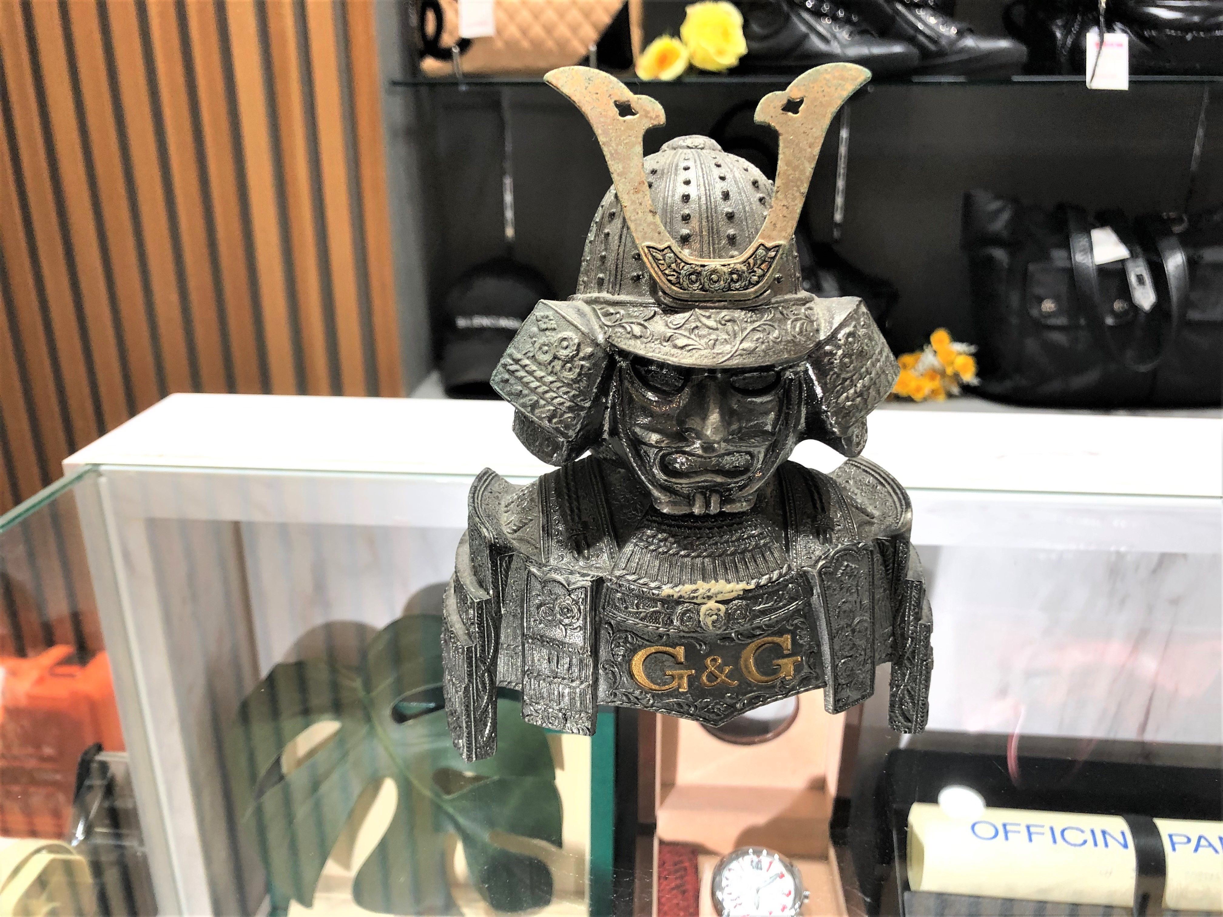 ニッカ Gold&Goldウィスキーボトル専用飾り「兜甲冑 戦国武将」を