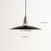 Petal - Black Alumi Shade Pendant Light – KANADEMONO