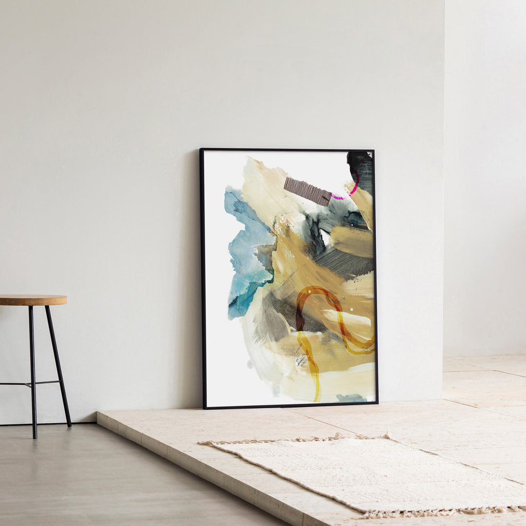 Watercolor #2 アートポスター・アルミフレーム セット – KANADEMONO