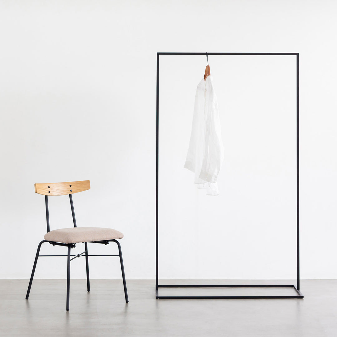 Natural-Industrial ダイニングチェア アイアン脚 – KANADEMONO