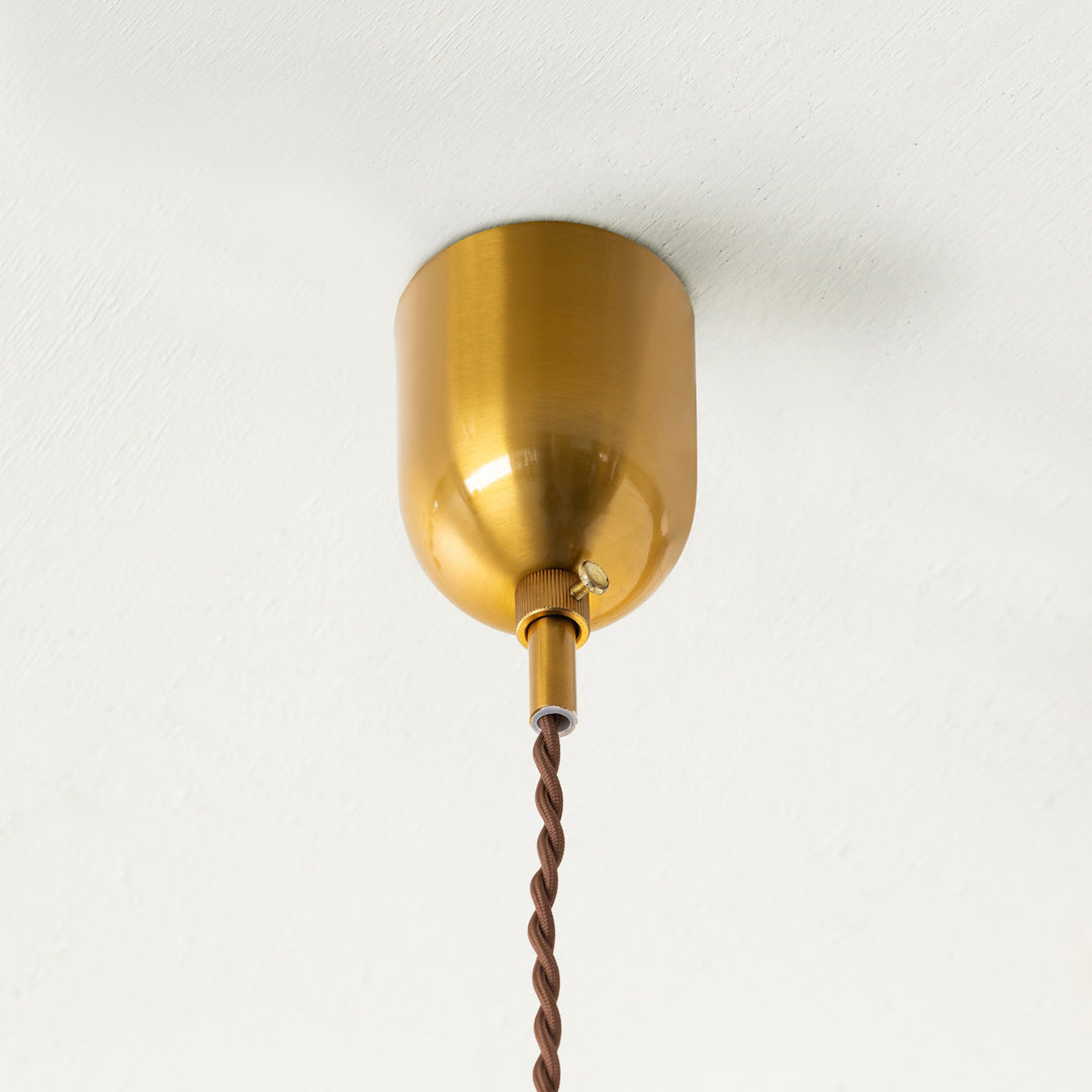 Glass × Stone 香水瓶のような ガラス ペンダントライト – KANADEMONO