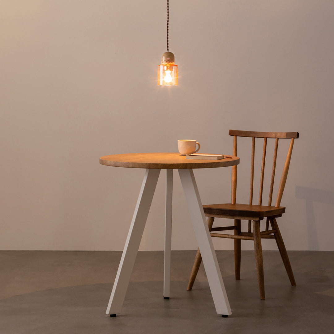 Glass × Stone 香水瓶のような ガラス ペンダントライト – KANADEMONO