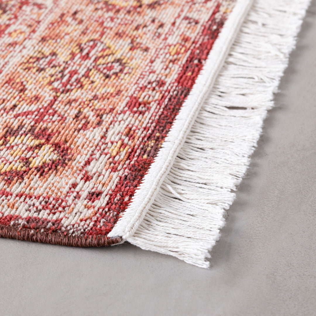 Cozy Floral Medallion Rug 120×170 – KANADEMONO