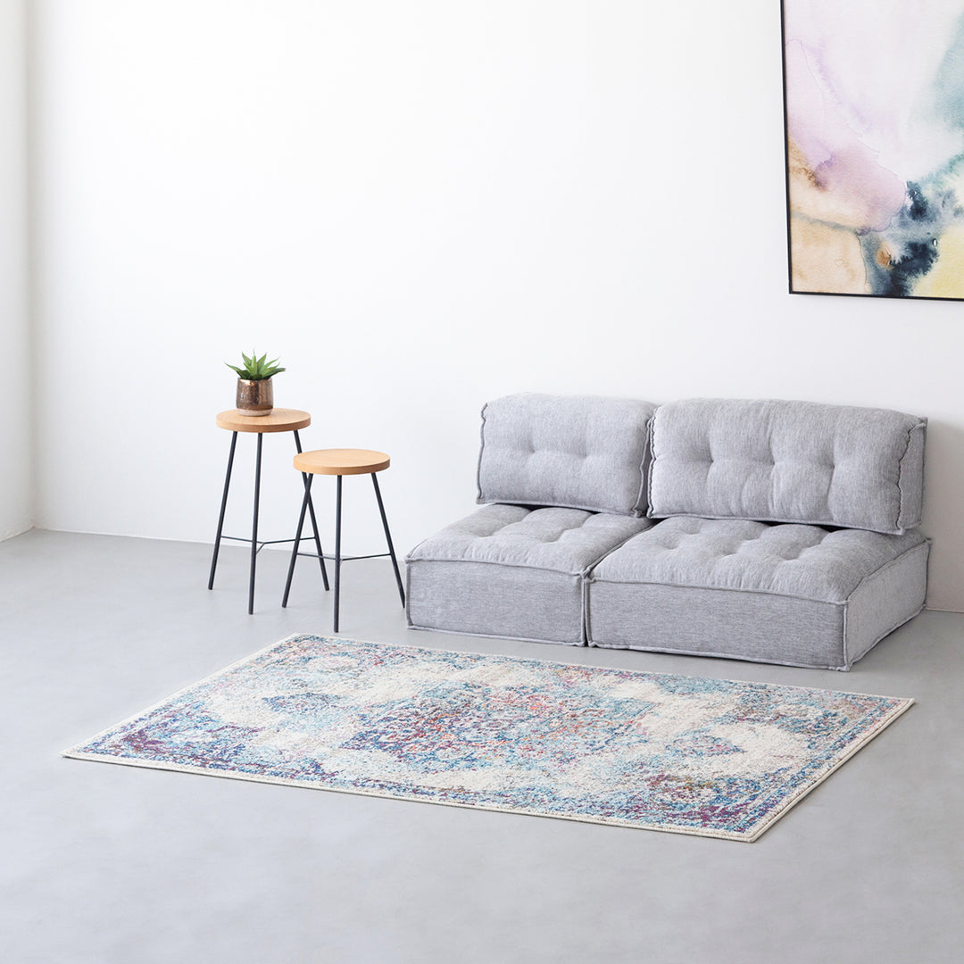 Float Geometry Tribal Rug 120×170 – KANADEMONO