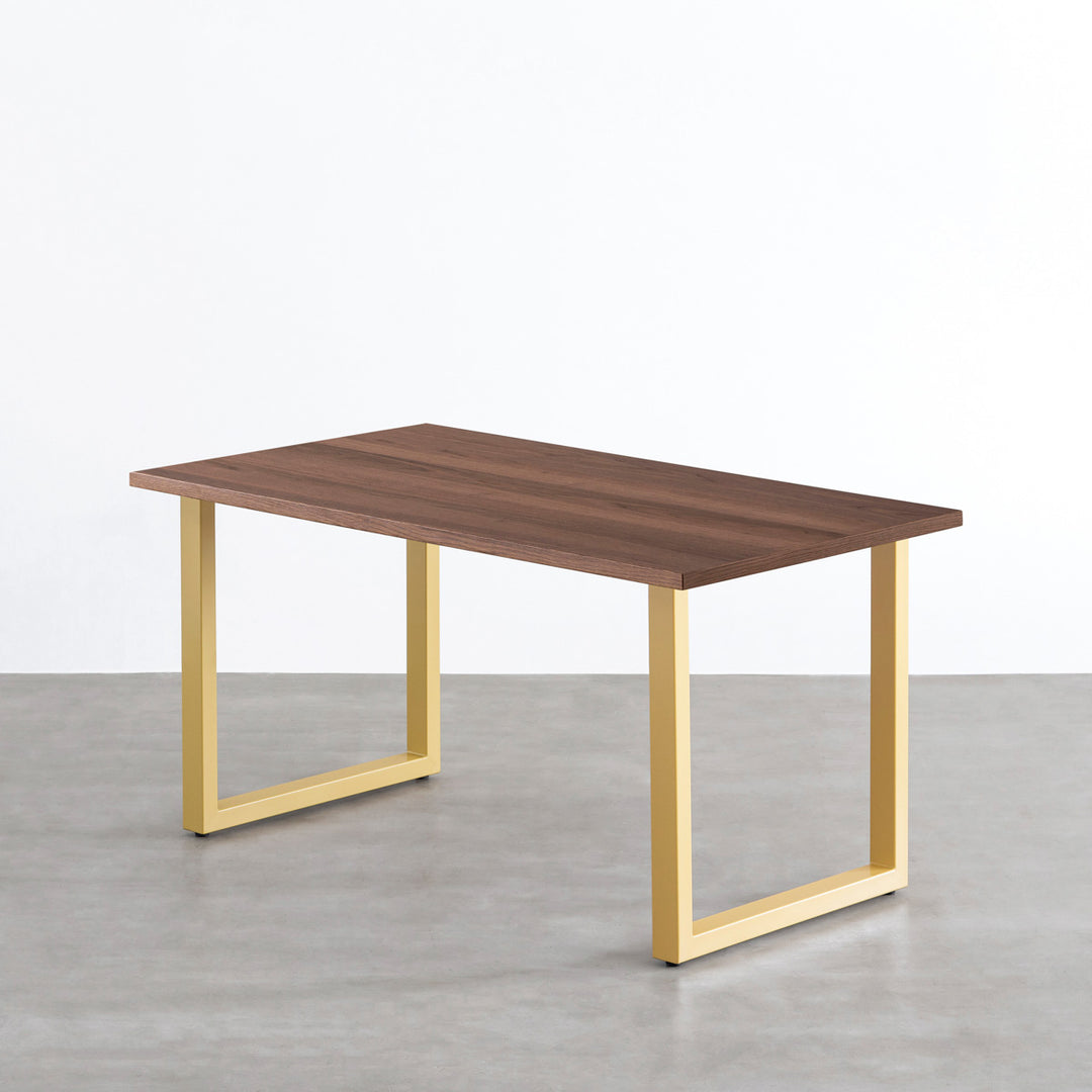 THE TABLE / ウォルナット × Colored Steel 全8色 NATURE – KANADEMONO