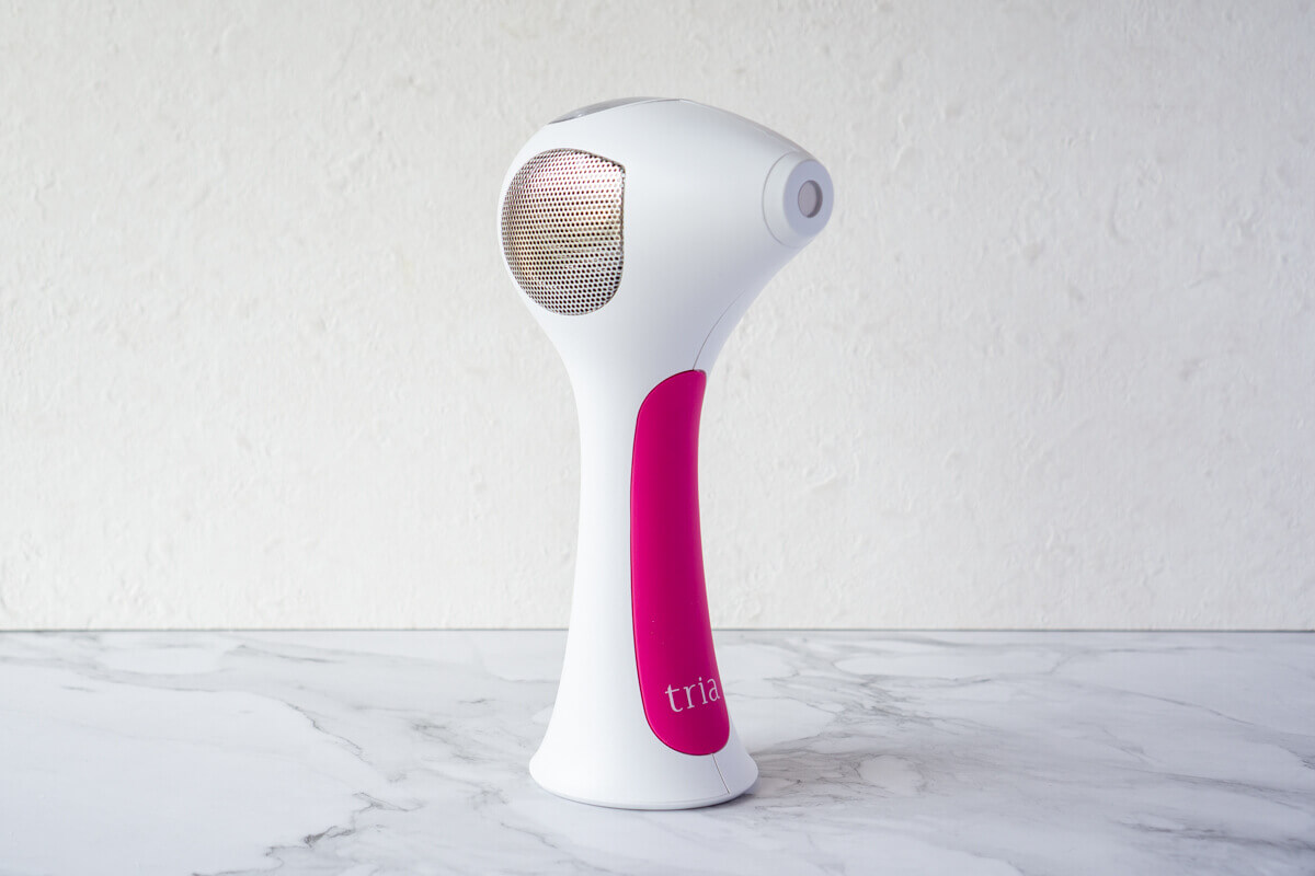 ついに日本での発売再開！パーソナルレーザー脱毛器トリア 4X 使用