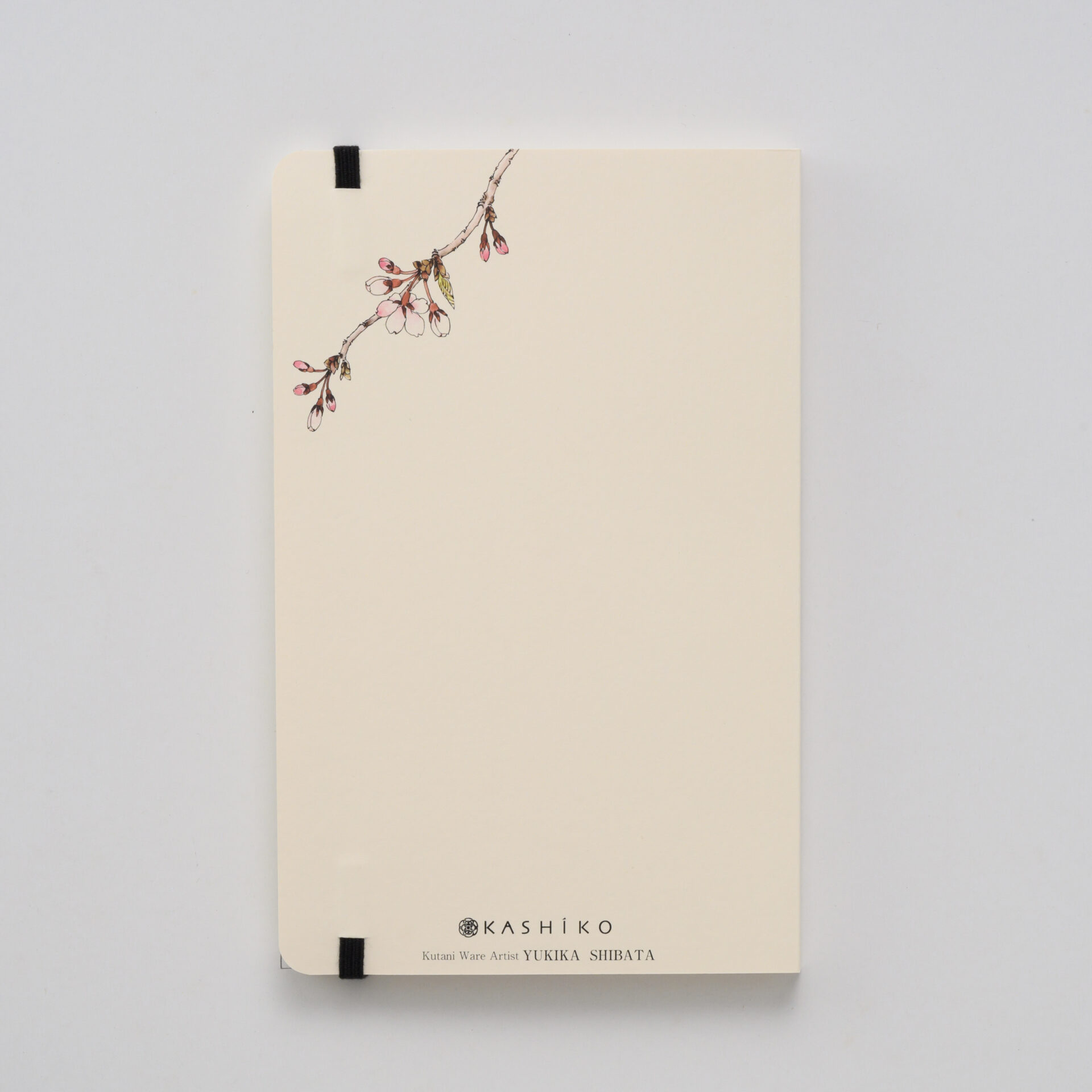 Artist Note Book【アーティストノートブック】桜 絵/九谷焼色絵 柴田