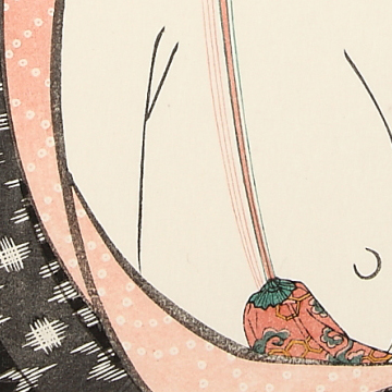 北国五色墨 川岸 喜多川歌麿 復刻版浮世絵