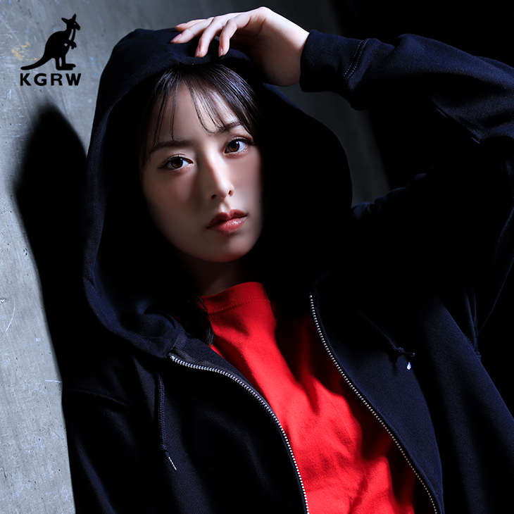 完全受注生産】齋藤冬優花×KANGOL REWARD コラボ企画！ZIPパーカー