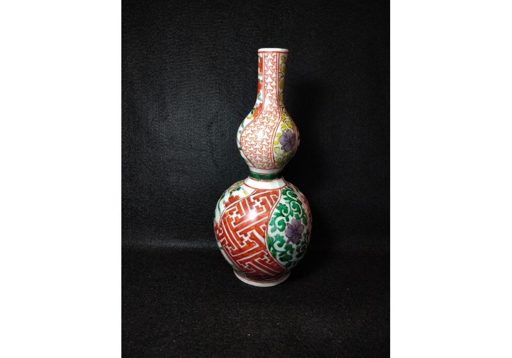 九谷焼名工 須田菁華 作 古九谷桜川徳利 【SOLD OUT】 | 酒器 | 久留米