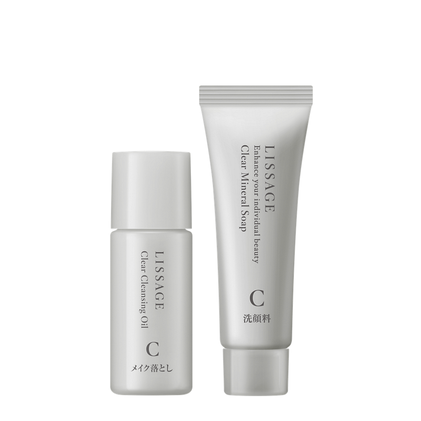 リサージ クレンジング・洗顔料 トライアルセット クリア - LISSAGE