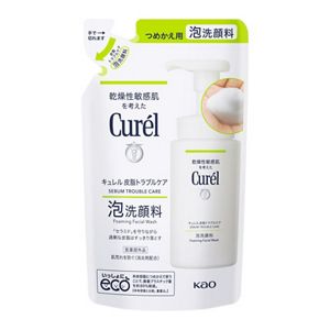 キュレル 皮脂トラブルケア泡洗顔料 つめかえ用 | 花王公式通販 【My
